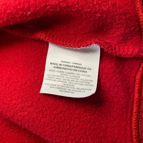 Air Jordan RARE Jumpman Y2k Hooded Zip Sweatshirt-Black/Red-Size XXL - Picture 13 of 15